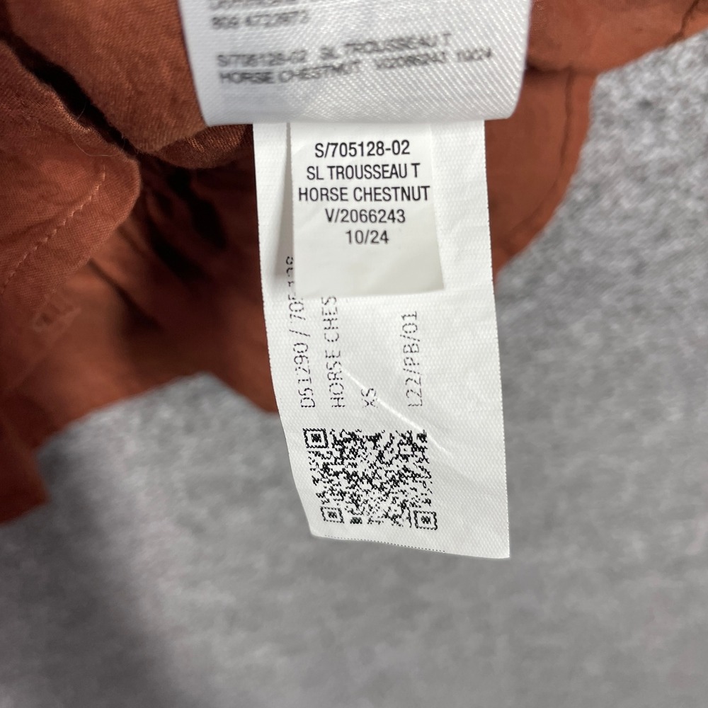 Old Navy Tank Top XS Horse Chestnut Brown Pintuck Lace Peplum - Picture 5 of 8